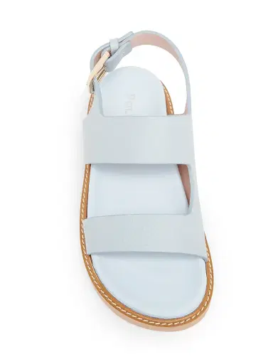 Pollini Women's Flow 40MM Leather Platform Sandals - Water Colour - Size 11 | Thumbnail 4 Pollini Women's Flow 40MM Leather Platform Sandals - Water Colour - Size 11 | Thumbnail 4