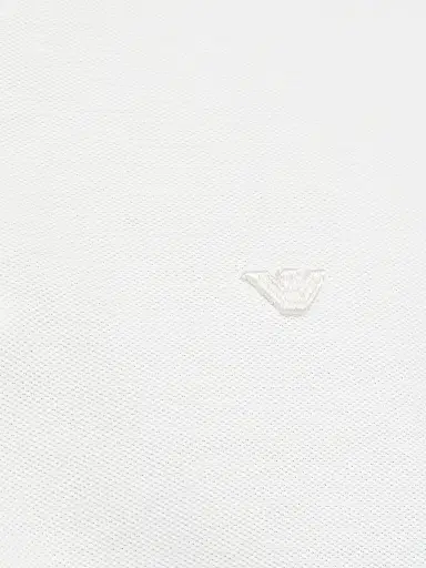 Emporio Armani Men's Cotton Polo Shirt | Thumbnail 7 Emporio Armani Men's Cotton Polo Shirt | Thumbnail 7