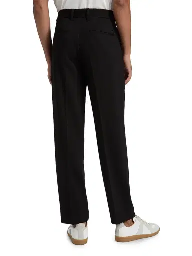 Emporio Armani Men's Horizontal Texture Trousers - Black Beauty | Thumbnail 5 Emporio Armani Men's Horizontal Texture Trousers - Black Beauty | Thumbnail 5