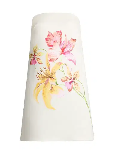 As It May Women's Lilly Floral Woven Strapless Minidress - Blooming Tiger Lillies | Thumbnail 1 As It May Women's Lilly Floral Woven Strapless Minidress - Blooming Tiger Lillies | Thumbnail 1
