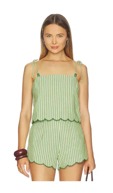 MINKPINK Capri Tie Shoulder Cami | Thumbnail 1 MINKPINK Capri Tie Shoulder Cami | Thumbnail 1