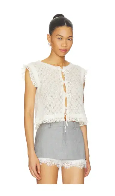 Sea Teagan Knit Combo Vest | Thumbnail 2 Sea Teagan Knit Combo Vest | Thumbnail 2