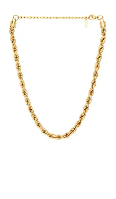 Natalie B Jewelry Donatella Rope Chain Necklace | Thumbnail 1 Natalie B Jewelry Donatella Rope Chain Necklace | Thumbnail 1