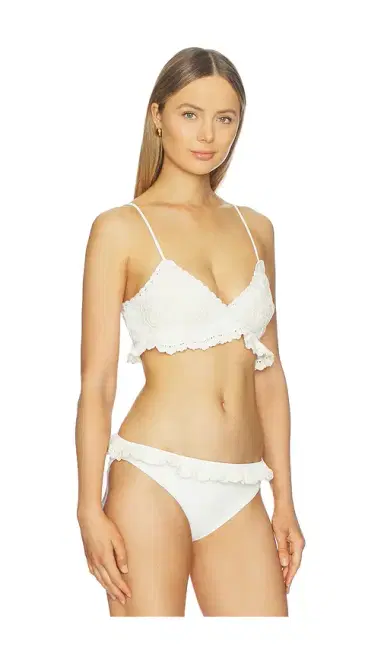 Sea Madelyn Crochet Bikini Top With Ruffle | Thumbnail 2 Sea Madelyn Crochet Bikini Top With Ruffle | Thumbnail 2
