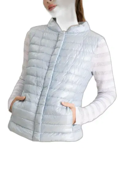 HERNO Giulia Vest - Light Blue | Thumbnail 1 HERNO Giulia Vest - Light Blue | Thumbnail 1