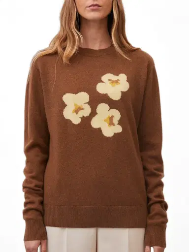 Leret Leret No. 43 Popcorn Cashmere Sweater | Thumbnail 3 Leret Leret No. 43 Popcorn Cashmere Sweater | Thumbnail 3