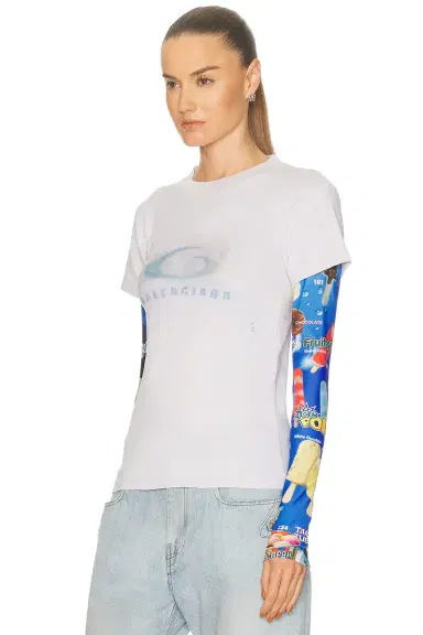 Balenciaga Double Sleeve T-Shirt | Thumbnail 3 Balenciaga Double Sleeve T-Shirt | Thumbnail 3