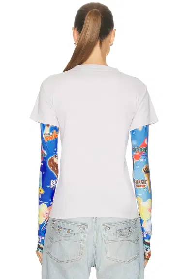 Balenciaga Double Sleeve T-Shirt | Thumbnail 4 Balenciaga Double Sleeve T-Shirt | Thumbnail 4