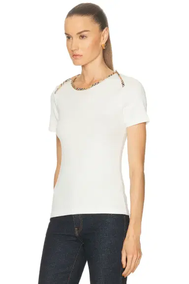 Burberry Fitted Tee | Thumbnail 2 Burberry Fitted Tee | Thumbnail 2
