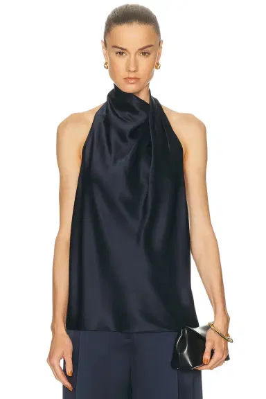 The Sei Draped Halter Top | Thumbnail 1 The Sei Draped Halter Top | Thumbnail 1