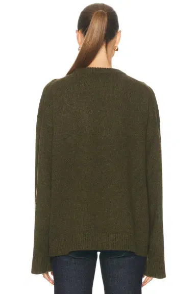 The Elder Statesman Teddy Sweater | Thumbnail 3 The Elder Statesman Teddy Sweater | Thumbnail 3