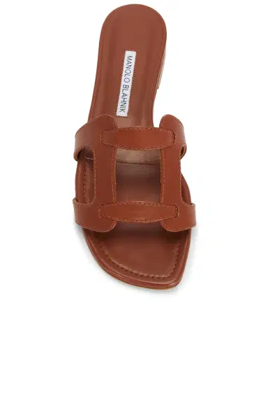 Manolo Blahnik Grellanu Flat 10 Sandal | Thumbnail 4 Manolo Blahnik Grellanu Flat 10 Sandal | Thumbnail 4