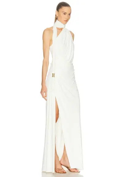 SIMKHAI Moira Jersey Gown | Thumbnail 2 SIMKHAI Moira Jersey Gown | Thumbnail 2