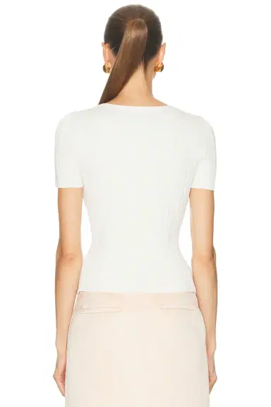 self-portrait Lace Trim Knit Top | Thumbnail 3 self-portrait Lace Trim Knit Top | Thumbnail 3