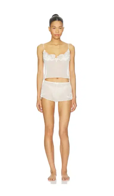 Skims Skims Romance Lace Cami And Short Set | Thumbnail 1 Skims Skims Romance Lace Cami And Short Set | Thumbnail 1