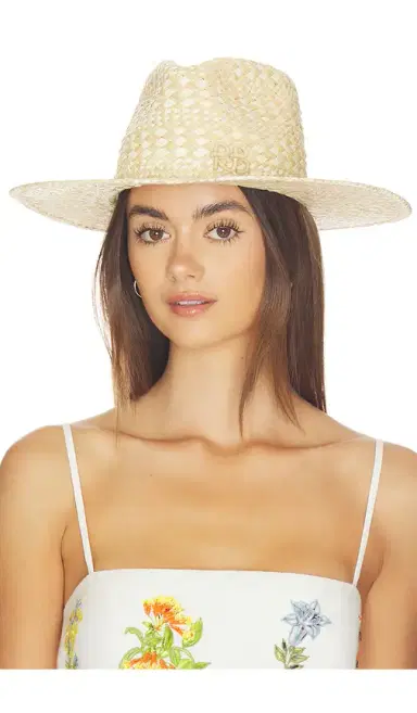 Ruslan Baginskiy Rhomboidal Pattern Fedora Hat | Thumbnail 1 Ruslan Baginskiy Rhomboidal Pattern Fedora Hat | Thumbnail 1
