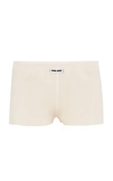 Miu Miu Stretch Georgette Underwear | Thumbnail 1 Miu Miu Stretch Georgette Underwear | Thumbnail 1