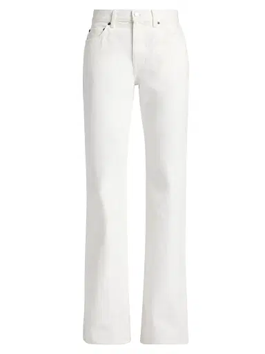 A.L.C. Women's The 347 Solid Bootcut Jeans - White - Size 32 | Thumbnail 1 A.L.C. Women's The 347 Solid Bootcut Jeans - White - Size 32 | Thumbnail 1