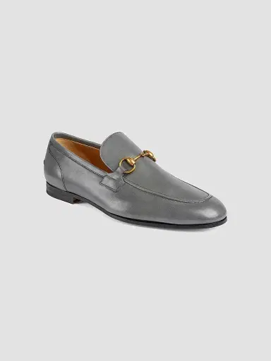 Gucci Men's Jordaan Horsebit Leather Loafers | Thumbnail 2 Gucci Men's Jordaan Horsebit Leather Loafers | Thumbnail 2