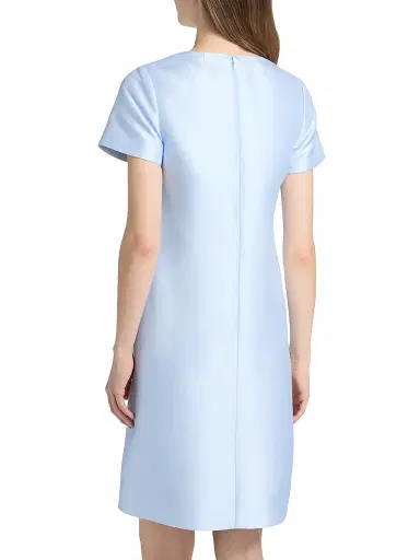 Teri Jon by Rickie Freeman Women's Floral Placement Faille A-Line Dress - Ice Blue Multi - Size 16 | Thumbnail 5 Teri Jon by Rickie Freeman Women's Floral Placement Faille A-Line Dress - Ice Blue Multi - Size 16 | Thumbnail 5
