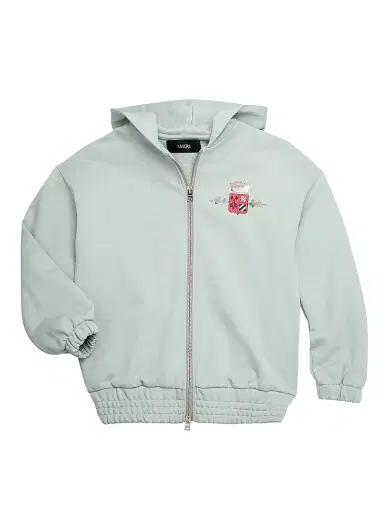 AMIRI Little Kid's & Kid's Graphic Zip-Up Hoodie - Grey - Size 4 | Thumbnail 2 AMIRI Little Kid's & Kid's Graphic Zip-Up Hoodie - Grey - Size 4 | Thumbnail 2