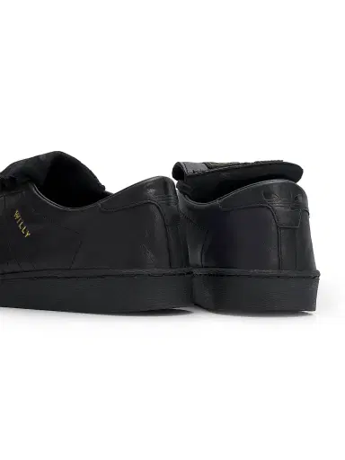 adidas Men's X Willy Chavarria Jabbar Low-Top Sneakers - Black | Thumbnail 3 adidas Men's X Willy Chavarria Jabbar Low-Top Sneakers - Black | Thumbnail 3