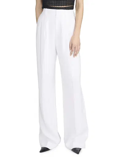Frame Women's The Linen-Blend Trousers | Thumbnail 3 Frame Women's The Linen-Blend Trousers | Thumbnail 3