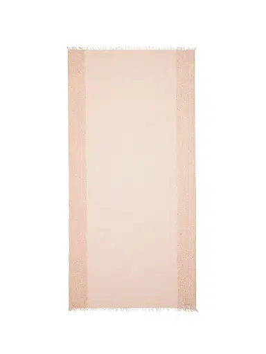 Faliero Sarti Women's Dali Cashmere-Silk Sequined Shawl - Salmon Tonal Sequins | Thumbnail 1 Faliero Sarti Women's Dali Cashmere-Silk Sequined Shawl - Salmon Tonal Sequins | Thumbnail 1