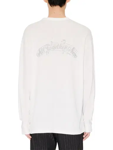 KENZO Men's Winter Holidays Relaxed Long-Sleeve T-Shirt - White - Size XXL | Thumbnail 3 KENZO Men's Winter Holidays Relaxed Long-Sleeve T-Shirt - White - Size XXL | Thumbnail 3