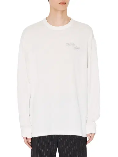 KENZO Men's Winter Holidays Relaxed Long-Sleeve T-Shirt - White - Size XXL | Thumbnail 1 KENZO Men's Winter Holidays Relaxed Long-Sleeve T-Shirt - White - Size XXL | Thumbnail 1