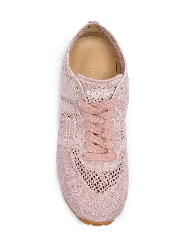 Balmain Women's Racer 45 Low-Top Sneakers - Rose | Thumbnail 4 Balmain Women's Racer 45 Low-Top Sneakers - Rose | Thumbnail 4