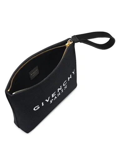 Givenchy Women's Pouch in Canvas - Black | Thumbnail 3 Givenchy Women's Pouch in Canvas - Black | Thumbnail 3
