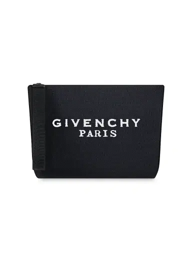 Givenchy Women's Pouch in Canvas - Black | Thumbnail 1 Givenchy Women's Pouch in Canvas - Black | Thumbnail 1
