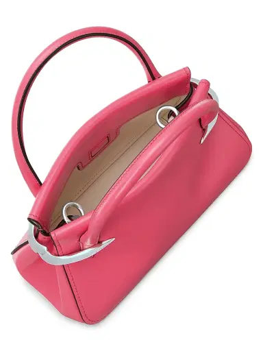 Givenchy Women's Mini Pinch Top Handle Bag in Leather - Bright Peach | Thumbnail 5 Givenchy Women's Mini Pinch Top Handle Bag in Leather - Bright Peach | Thumbnail 5