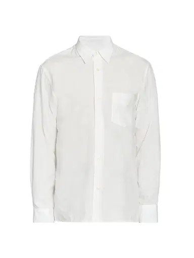 OFFICINE GÉNÉRALE Men's Guido Slub Cotton Shirt | Thumbnail 1 OFFICINE GÉNÉRALE Men's Guido Slub Cotton Shirt | Thumbnail 1
