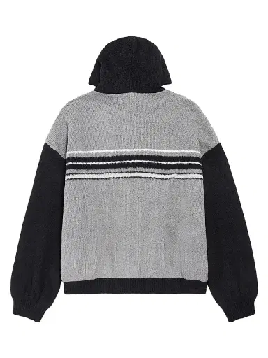 Balenciaga Men's Fluffy Zip-Up Hoodie | Thumbnail 2 Balenciaga Men's Fluffy Zip-Up Hoodie | Thumbnail 2