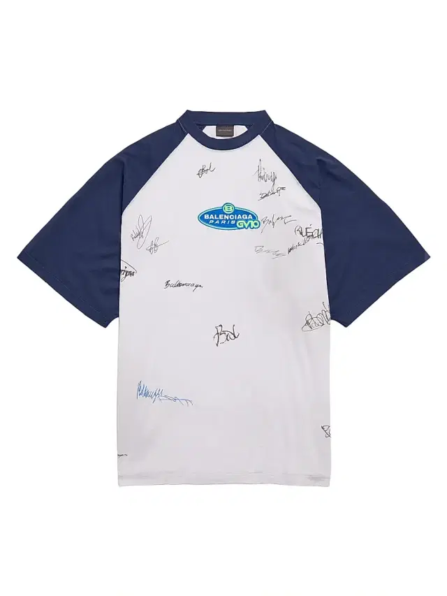Men's Banana Raglan Oversized T-Shirt - Dirty White Blue Men's Banana Raglan Oversized T-Shirt - Dirty White Blue