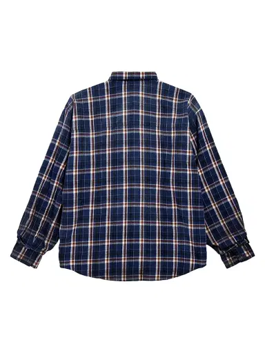 Balenciaga Men's Reversible Shirt - Navy Brown | Thumbnail 2 Balenciaga Men's Reversible Shirt - Navy Brown | Thumbnail 2