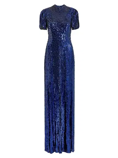 Jenny Packham Women's Jourdain Lattice Embellished Gown | Thumbnail 1 Jenny Packham Women's Jourdain Lattice Embellished Gown | Thumbnail 1