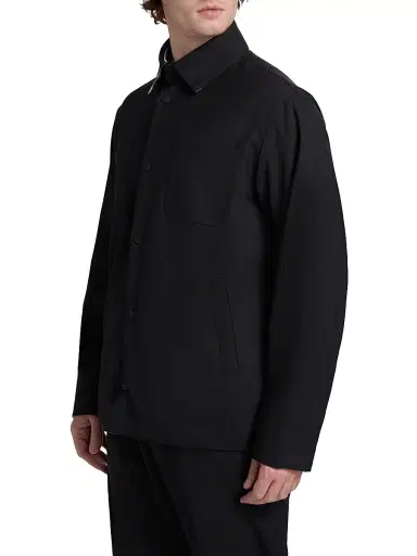 Herno Men's Light Stretch Reversible Jacket - Blue Navy | Thumbnail 4 Herno Men's Light Stretch Reversible Jacket - Blue Navy | Thumbnail 4