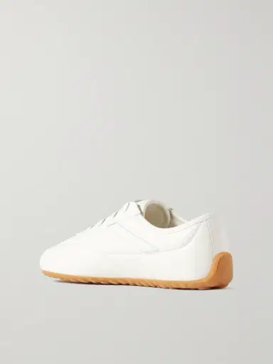 McQueen Logo-Print Leather Sneakers - Men | Thumbnail 4 McQueen Logo-Print Leather Sneakers - Men | Thumbnail 4