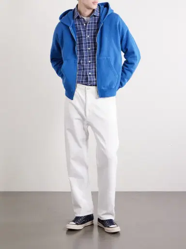 Visvim Jumbo Cotton-Jersey Zip-Up Hoodie - Men | Thumbnail 2 Visvim Jumbo Cotton-Jersey Zip-Up Hoodie - Men | Thumbnail 2