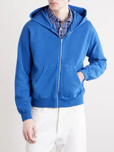 Visvim Jumbo Cotton-Jersey Zip-Up Hoodie - Men | Thumbnail 3 Visvim Jumbo Cotton-Jersey Zip-Up Hoodie - Men | Thumbnail 3