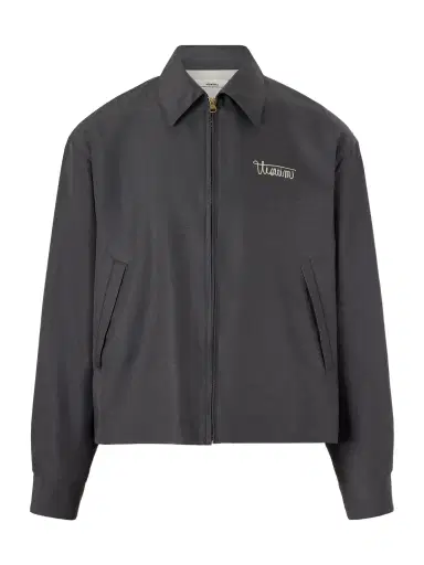 Visvim Kluane Logo-Embroidered Wool and Silk-Blend Blouson Jacket - Men | Thumbnail 1 Visvim Kluane Logo-Embroidered Wool and Silk-Blend Blouson Jacket - Men | Thumbnail 1