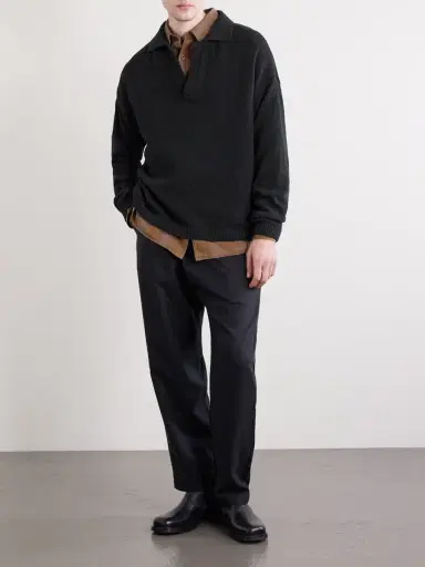 A Kind Of Guise Marabou Knitted Organic Cotton Polo Shirt - Men | Thumbnail 2 A Kind Of Guise Marabou Knitted Organic Cotton Polo Shirt - Men | Thumbnail 2