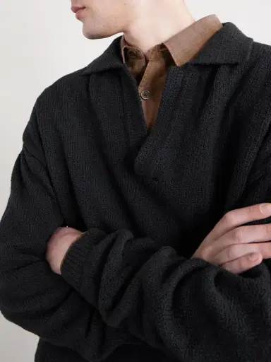 A Kind Of Guise Marabou Knitted Organic Cotton Polo Shirt - Men | Thumbnail 5 A Kind Of Guise Marabou Knitted Organic Cotton Polo Shirt - Men | Thumbnail 5