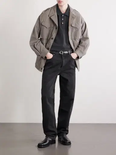 Visvim Mondo Logo-Embroidered Cotton-Piqué Polo Shirt - Men | Thumbnail 2 Visvim Mondo Logo-Embroidered Cotton-Piqué Polo Shirt - Men | Thumbnail 2