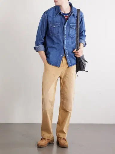 Visvim Denim Western Shirt - Men | Thumbnail 2 Visvim Denim Western Shirt - Men | Thumbnail 2
