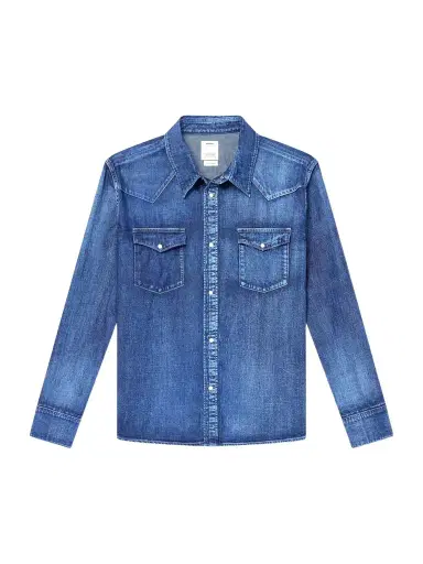 Visvim Denim Western Shirt - Men | Thumbnail 1 Visvim Denim Western Shirt - Men | Thumbnail 1