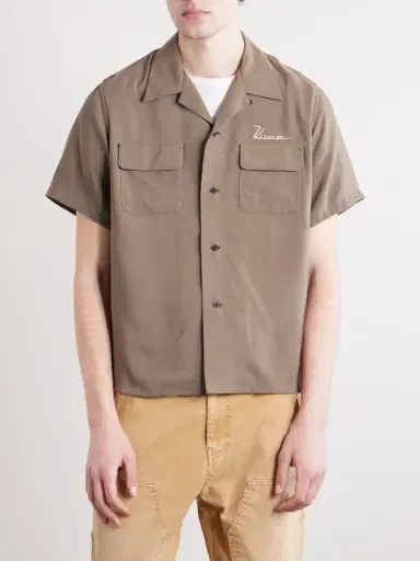 Visvim Judo Convertible-Collar Logo-Embroidered Woven Shirt - Men | Thumbnail 3 Visvim Judo Convertible-Collar Logo-Embroidered Woven Shirt - Men | Thumbnail 3